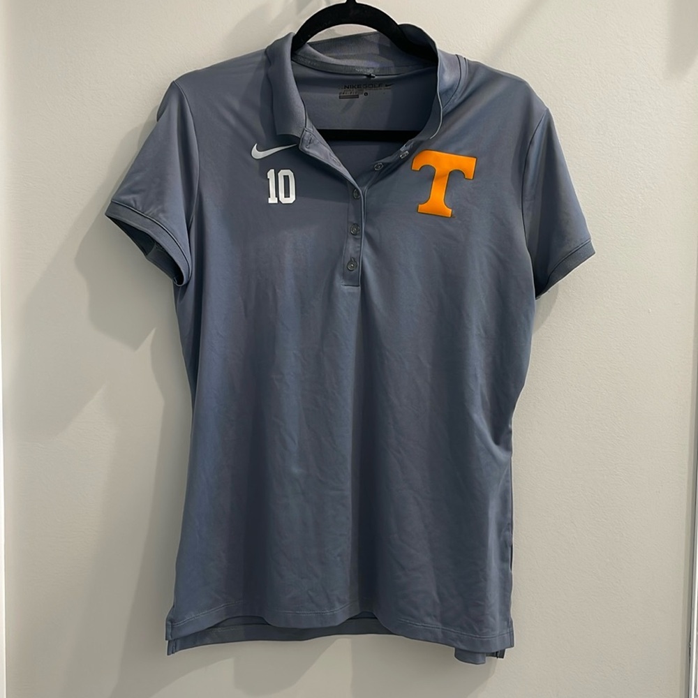 NikeGolf Dri-Fit Gray T-shirt size L